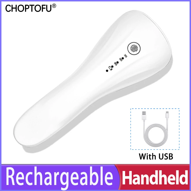 

Touch Button LSQ3 Handheld Nail Lamp 5W 3 Beads UV LED Lamp Upgrade All Gel Polish Drying Lamp USB Rechargeable Nail Dryer