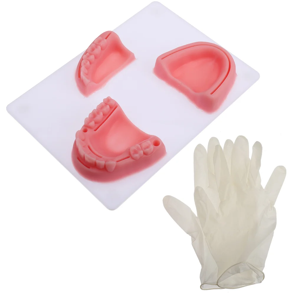 

1 Set Suture Training Model Gum Suture Teaching Tool Silicone Oral Model