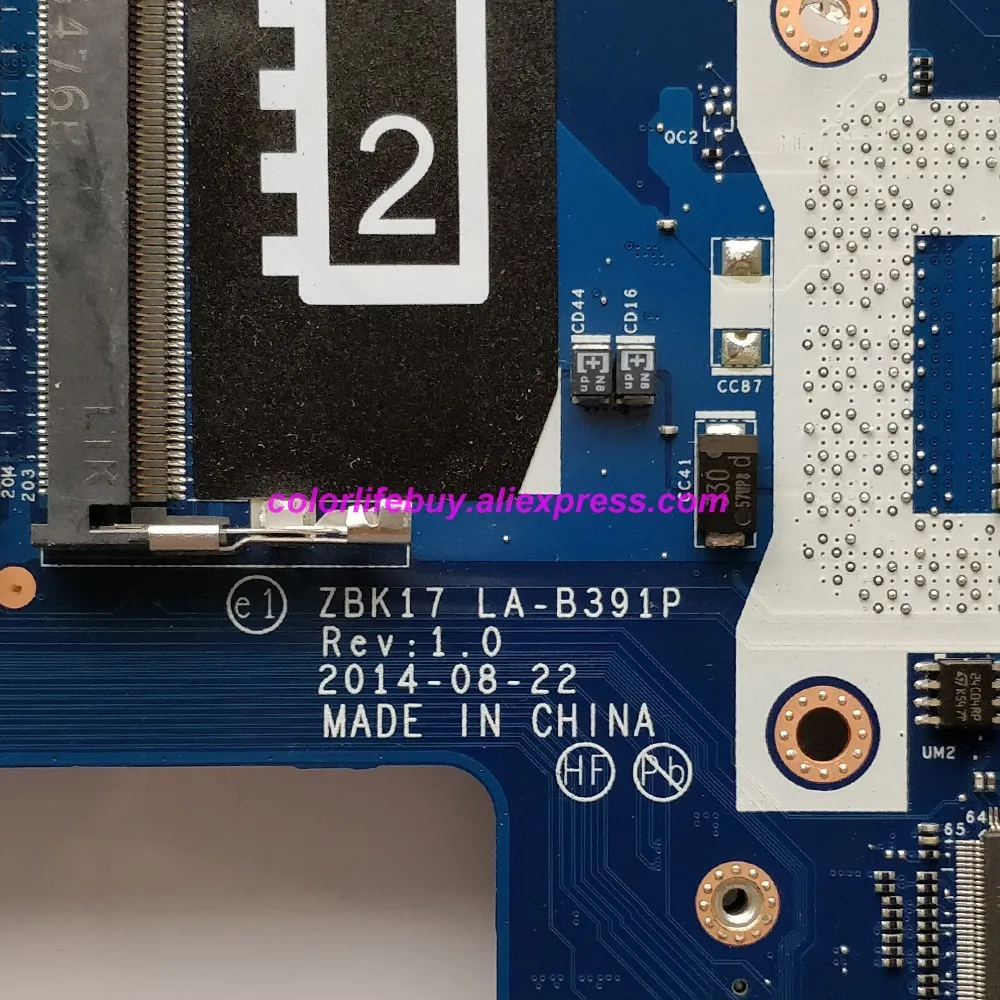 Натуральная 784213-001 784213-501 784213-601 ZBK17 LA-B391P материнская плата для ноутбука HP ZBook 17 G2