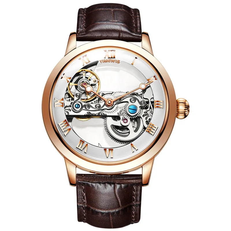 Lism Ограниченная серия тканевые керамические часы Безель механические ручные