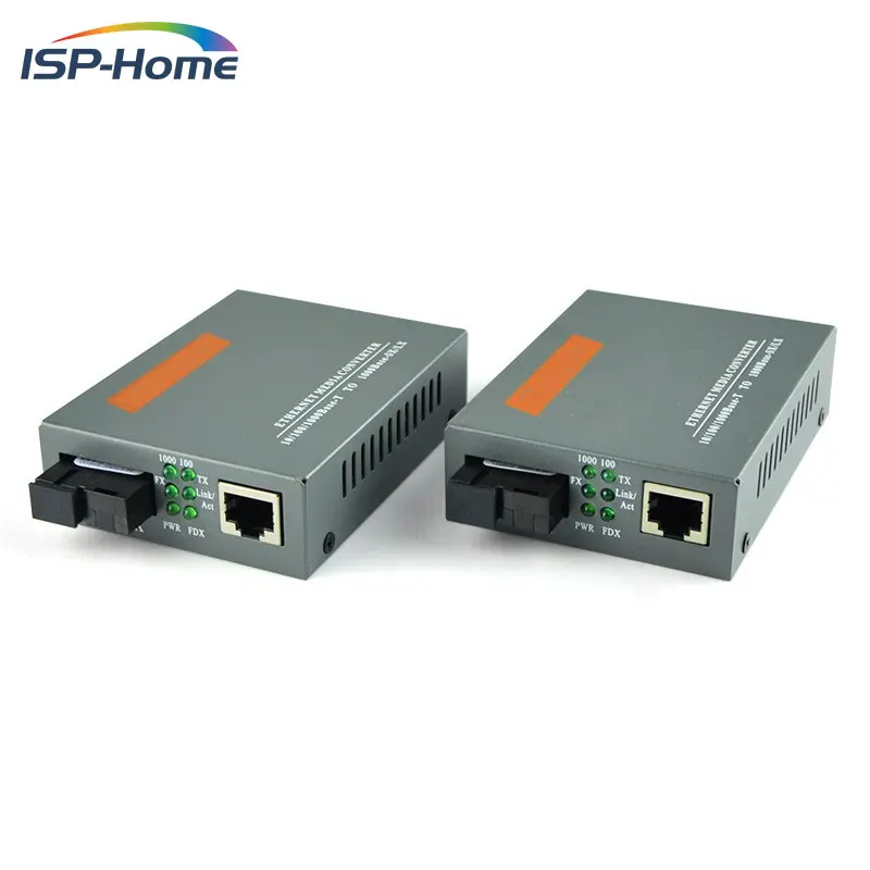 1 пара оптоволоконный медиа-конвертер 1000 Мбит/с | Мобильные телефоны и аксессуары