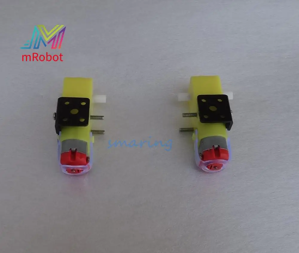 

DC Mini Micro Metal Gear Motor with Bracket DC TT Motors for DIY Robotic Model