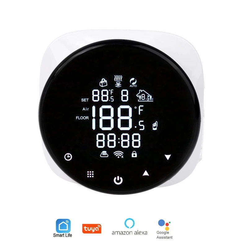 

Smart Wifi Thermostat 16A Electric Floor Heating App & Voice Remote Control Tuya G8TB