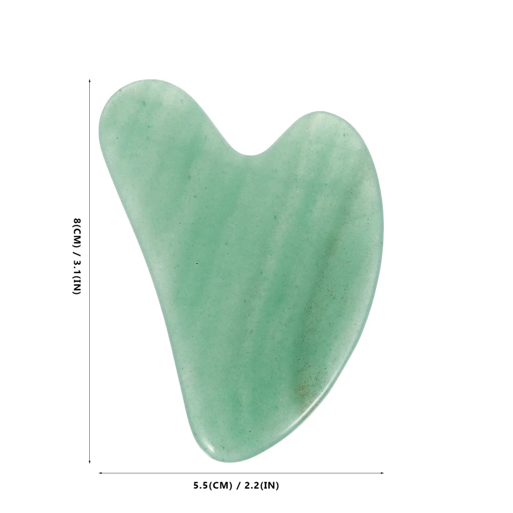 

Board Scraping Jade Stone Face Acupuncture Therapy Guasha Board