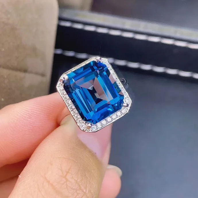 Natural And Real Red Topaz Ring Wedding Engagement Fine Jewelry Wholesale 925 sliver | Rings