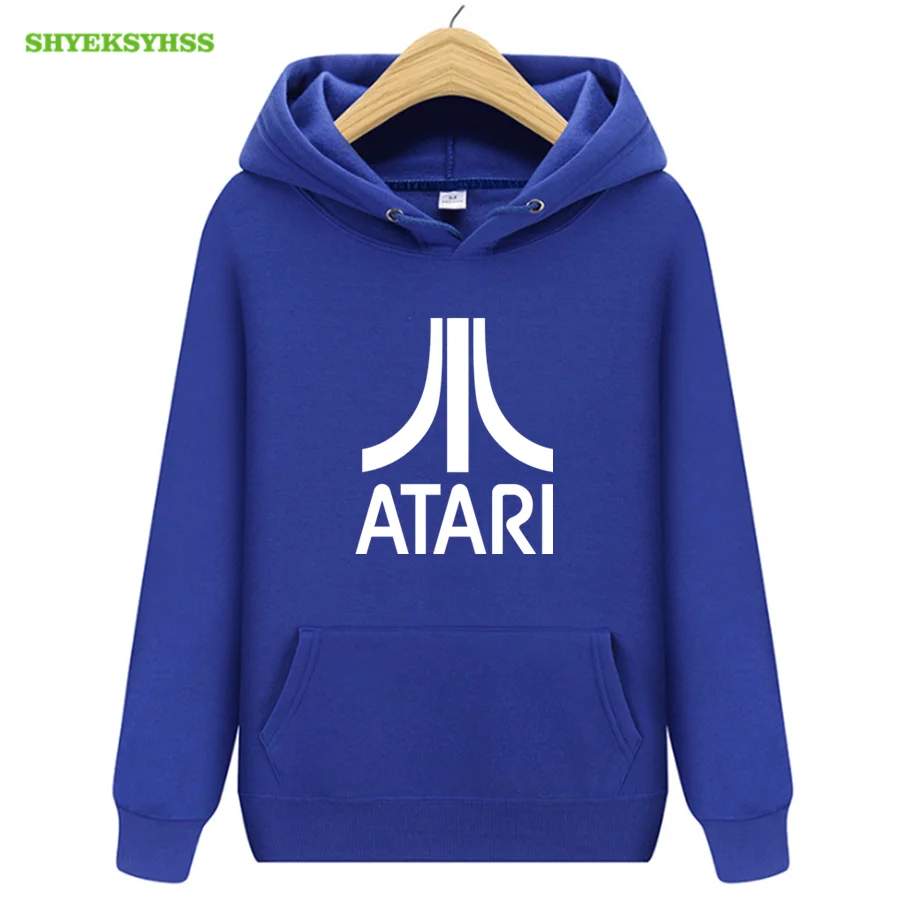 

Hot 2020 ATARI Hoodies Men's Fashion Game Clothing Fun Men's Hoodie Cool Printed Men's Tops Street hip-hop sweatshirt