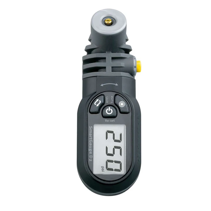 Цифровой велосипедный манометр Topeak TSG-02 электронный ЖК-дисплей поворотный датчик
