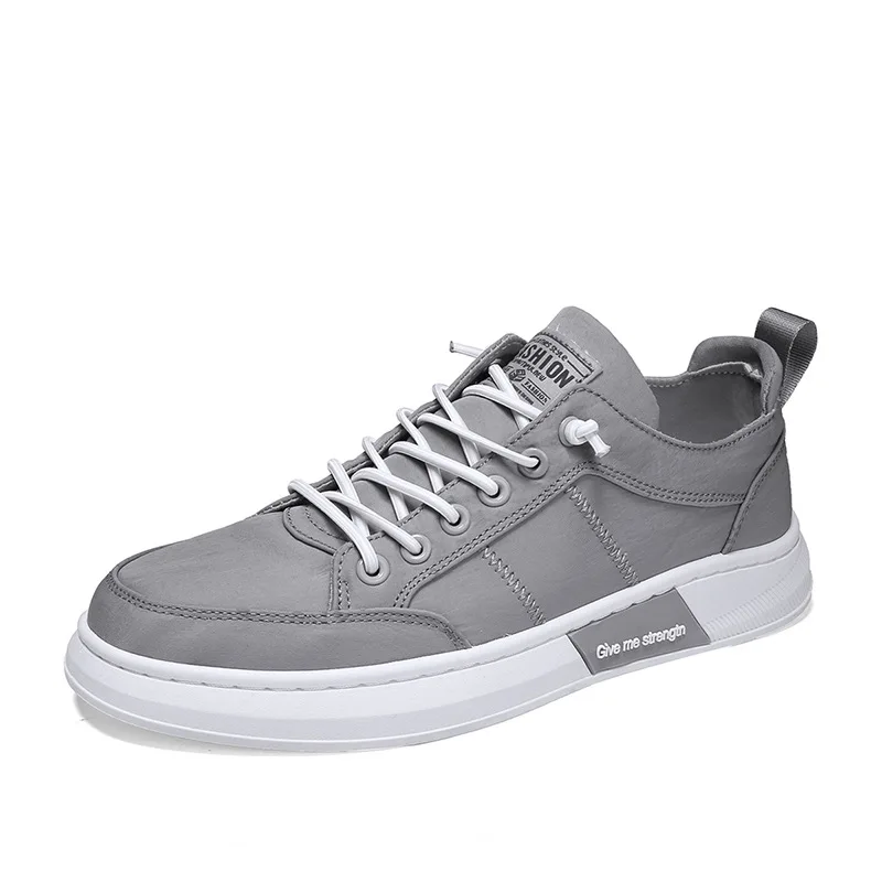 2021 Summer Men's Shoes New Casual Men's Sports Shoes Flat-Bottom Lace-Up Fashion Running Shoes Summer Trend Board Bhoes Men