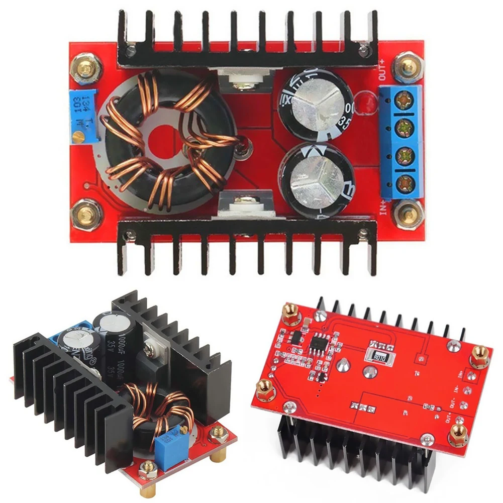 DIY шаг вверх 10 32 В до 12 35 150 Вт аксессуары DC высокая эффективность питания прочный
