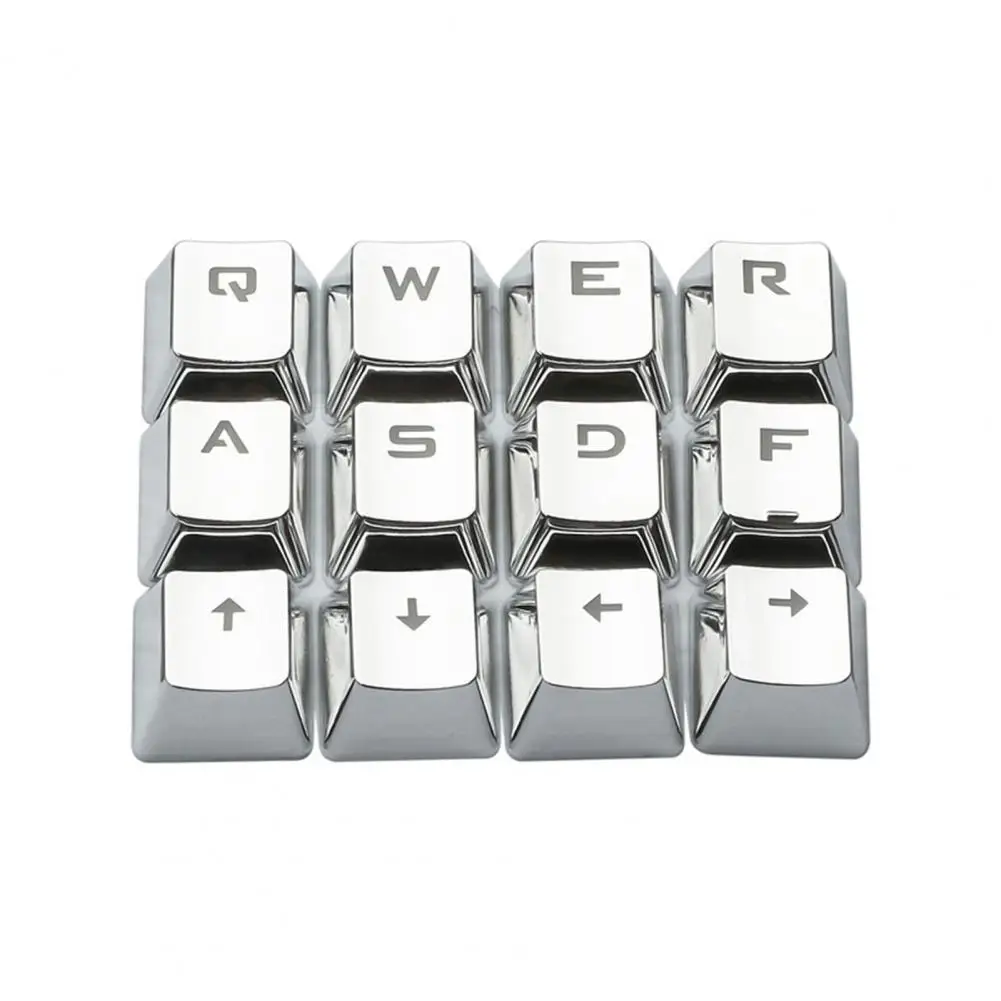 

12Pcs PBT Backlight Mechanical Keyboard Key Caps Replacement Computer Accessory
