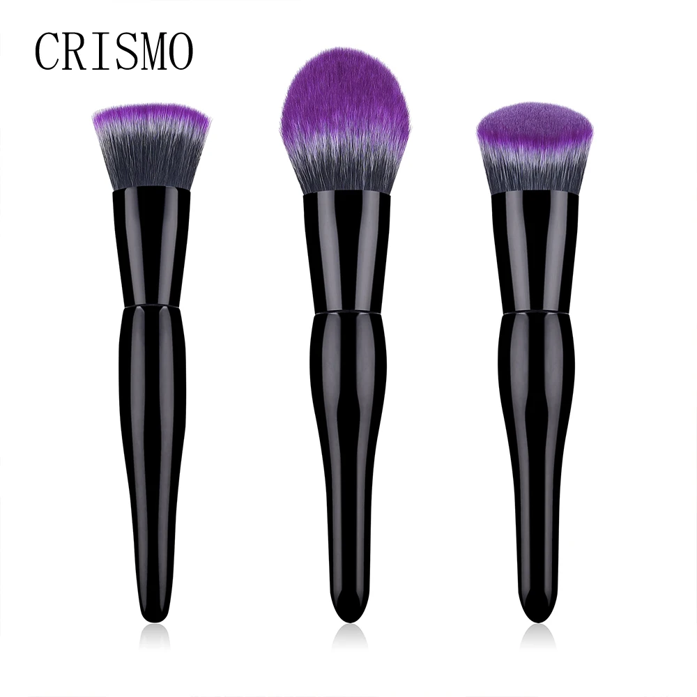 

Набор кистей для макияжа CRISMO, 3 шт., с деревянной ручкой