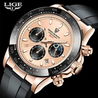 lige casual sport men watch fashion mens quartz wristwatches male clock top brand luxury chronograph reloj hombre wrist watches