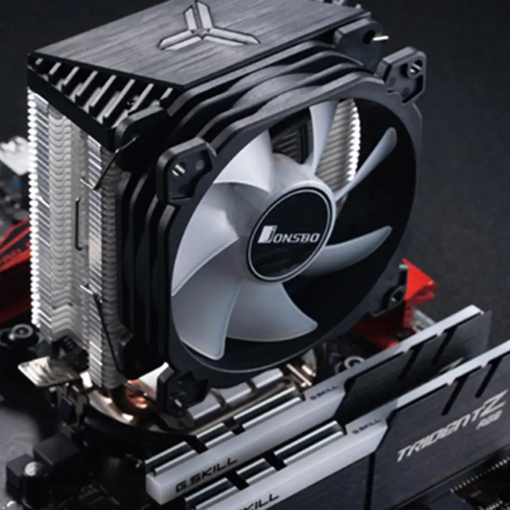 Кулер для процессора Jonsbo CR1200 2 радиатор LGA 775/1150/1151/1155/1156 AM4/AM3 +/AM2 +/FM2 +/FM - купить по