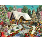 KAMY YI DIY 5D алмазная живопись новые поступления зимний дом сад Алмазная вышивка мозаика дерево цветок пейзаж домашний декор KAMY Y