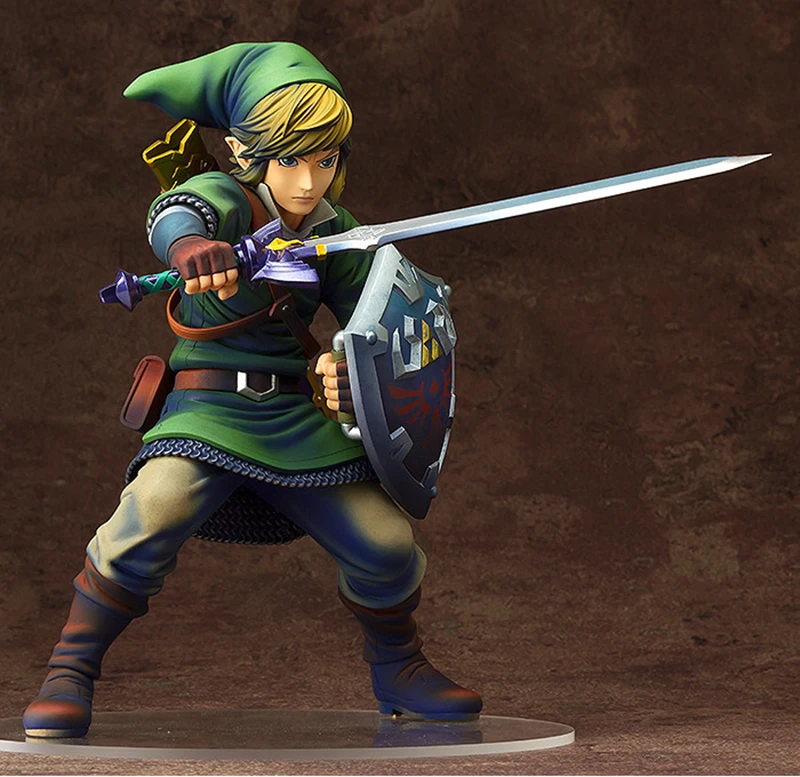 Новинка Zelda skyard Link Коллекция фигурка игрушка Рождественский подарок кукла ПВХ 20 см высота