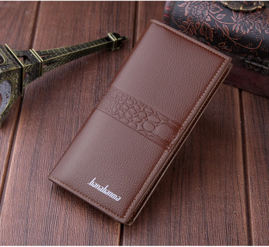 Мужские кошельки с застежкой и клатч хит продаж модный мужской кошелек карманом