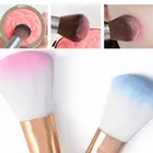 Кисть для румян, 1 шт., фиксированная Косметическая кисть для пудры, прочный захват, легко зажимаемая пластиковая ручка, Кисть для макияжа для начинающих, инструменты для макияжа