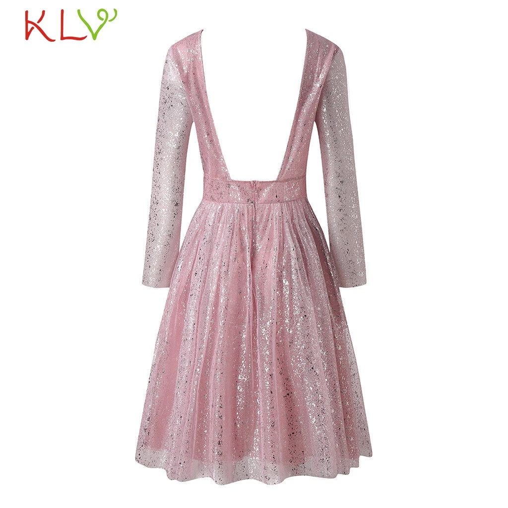 Вечернее платье женское Сетчатое блестящее элегантное сексуальное свадебные