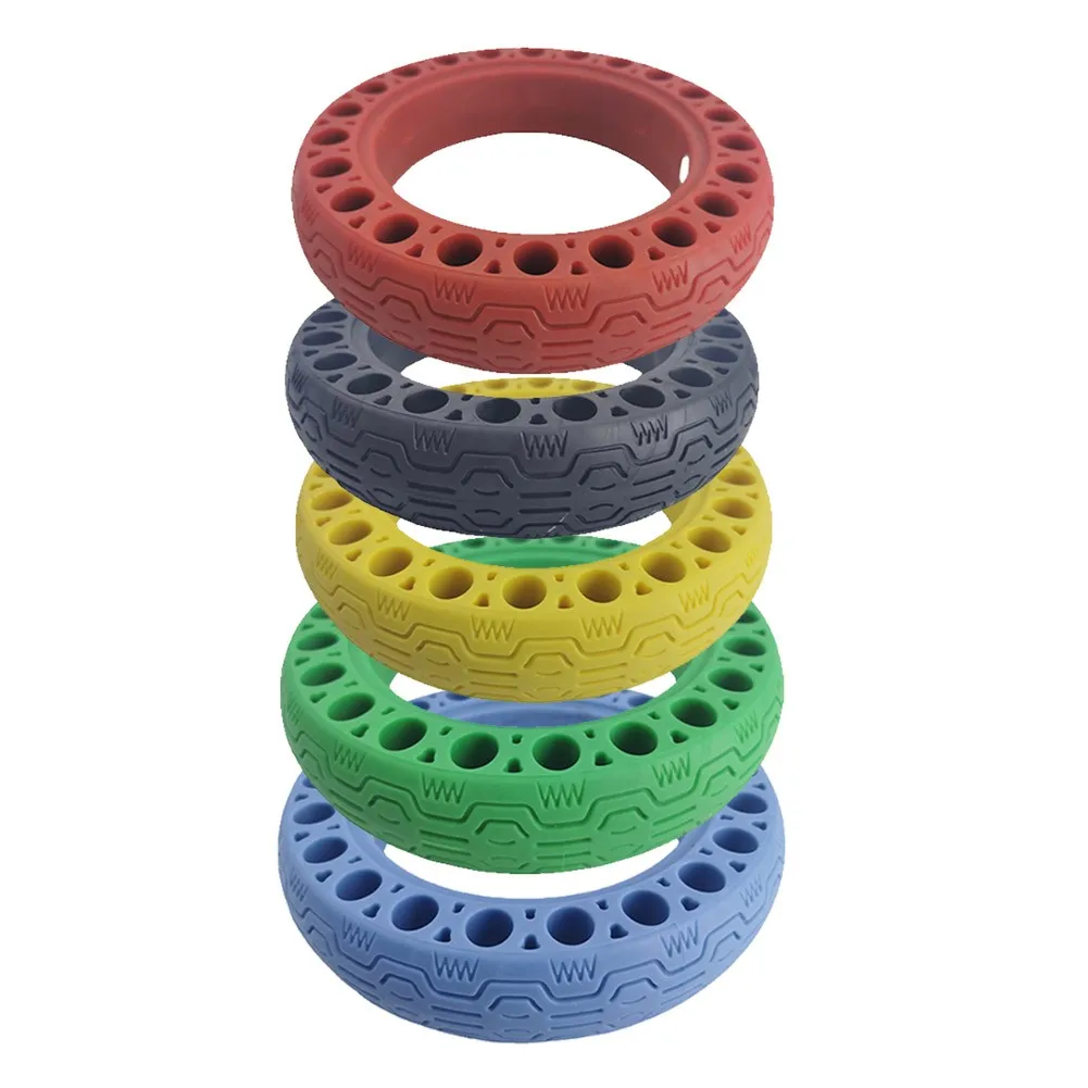 

Universal Electric Scooter Solid Multicolor Tire 60/70-6.5 Honey*Comb Tyre For MAX G30 Color Explosion-proof Honeycomb Tires