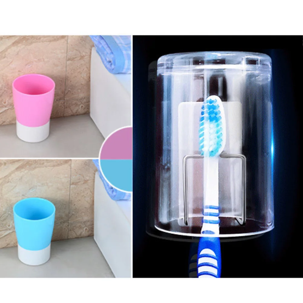 

Toothbrush Holder Storage Rack Stainless Steel Wall Hanging Adjustable For Bathroom HANW88