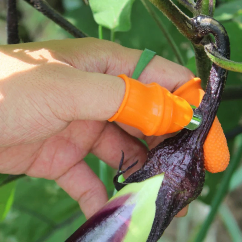 

Picking pepper finger cots finger guard artifact picking food finger cots thumb cots peeling garlic pinch thumb knife New