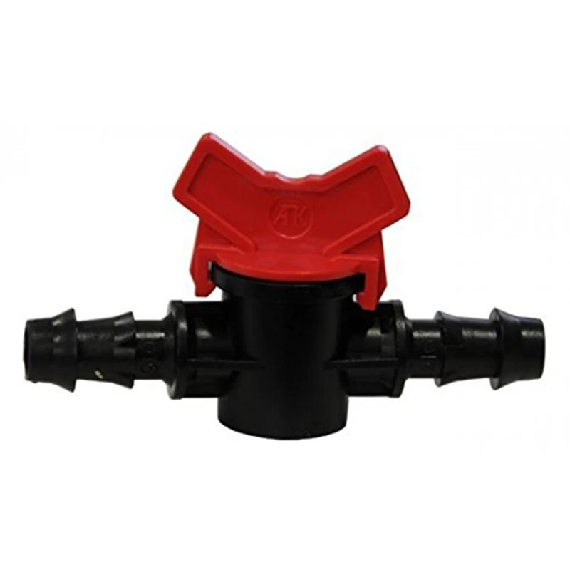 10 шт. Пластиковый садовый кран PE шланг клапан ирригационная труба переключатель