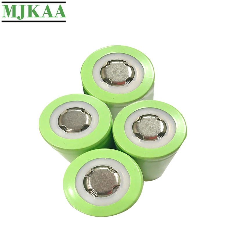 

MJKAA 4PCS 32650 Battery 6000mAh 3.2V LiFePO4 33A 55A Rechargeable Batteries with Flat Top