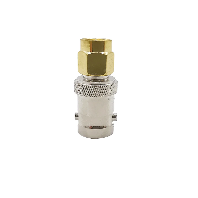 

2Pcs SMA Male Plug to BNC Female Jack RF Coax Coaxial Adapter M/F Radio Antenna Connector Converter for Antennas Broadcast Radio