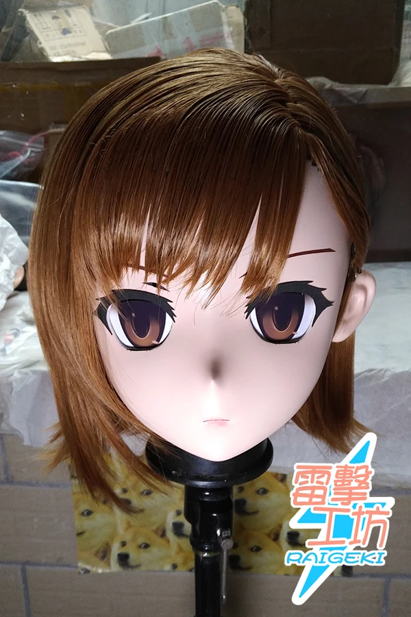 

(RAIGEKI MAKS 117) Silicone Helloween Mask Crossdressing BJD DOLL Kigurumi Anime Road To Endymion Cosplay Mask