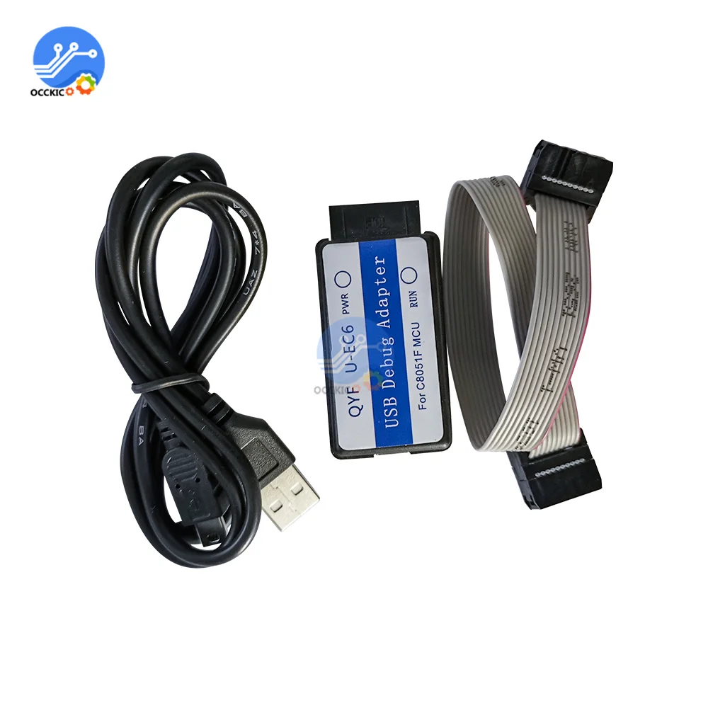 U-EC6 USB универсальный эмулятор совместимый с C8051 полный диапазон MCUs поддержка