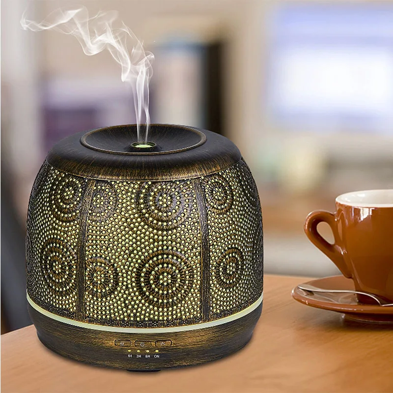 500 мл большой Ёмкость металлическая Арома диффузор для эфирных масел с