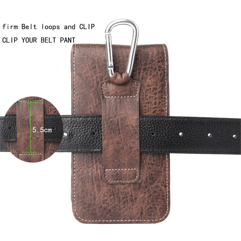 Универсальный кошелек кожаный чехол для Alcatel A30 Fierce A3 Plus 3g A7 X1 A50 Avalon V поясная сумка