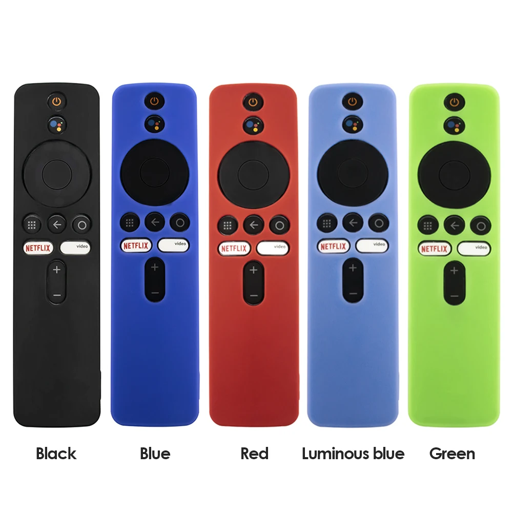 silicone remote control case for xiaomi mi box s4x mi remote tv stick cover for xiaomi soft plain remotes control protector free global shipping