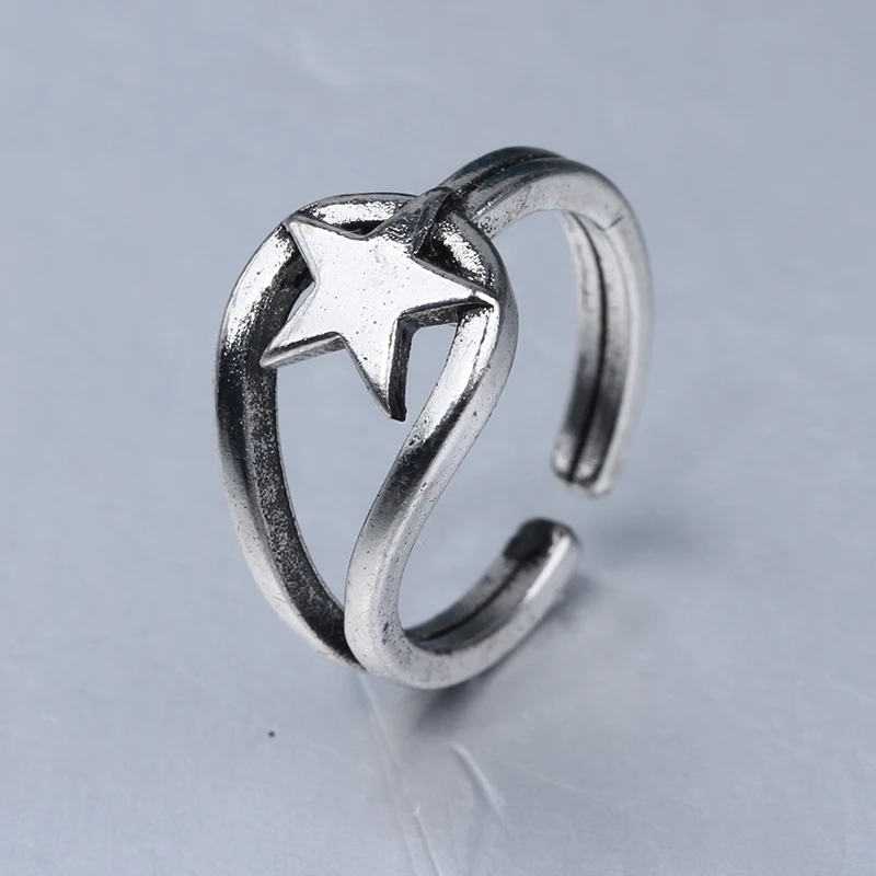 Разнообразные открытые готические кольца в стиле ретро Осьминог унисекс для пар