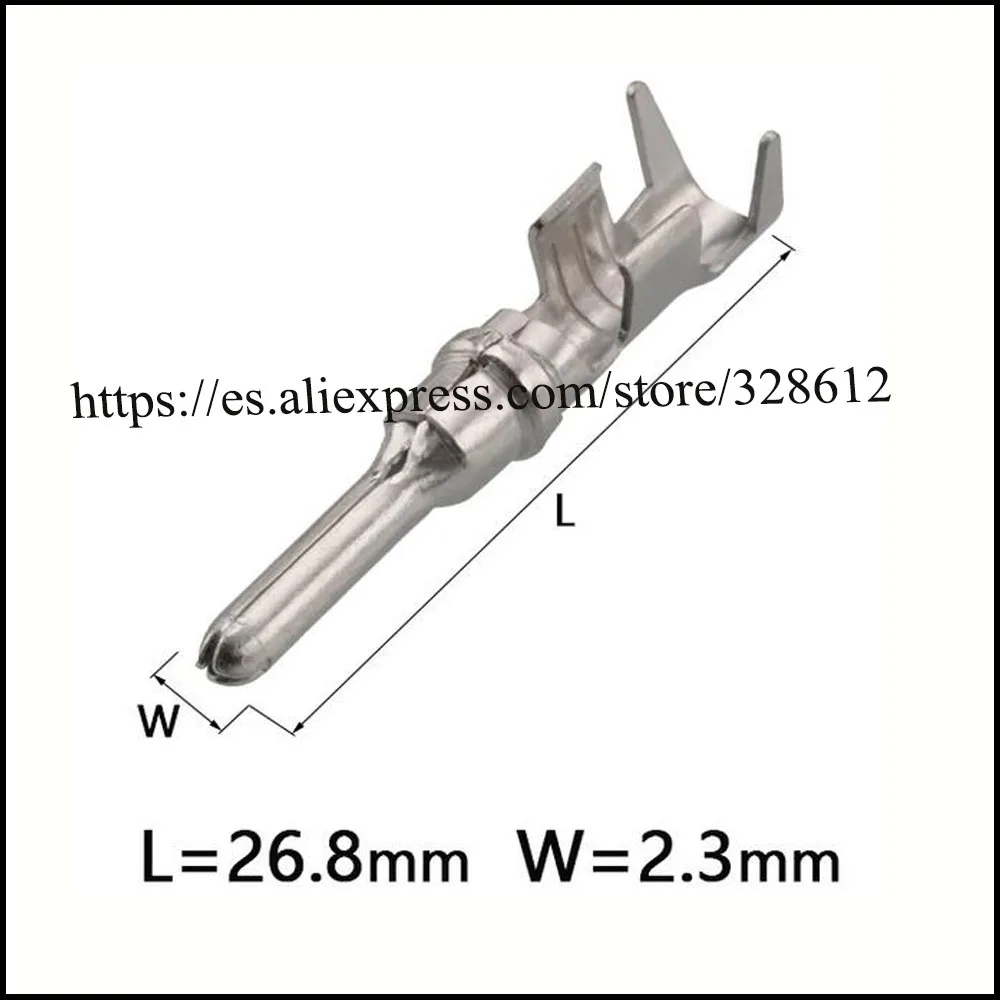 

DJ214B-2.3C car wire female terminal brass cable Waterproof sheath 2pin connector automotive Plug socket