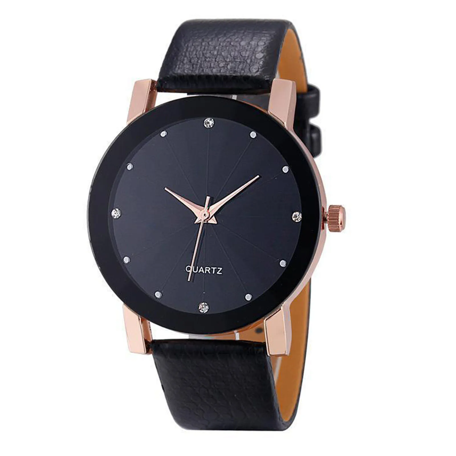 

Luxury Watch Quartz Wristwatches Quartz Sport Military Stainless Steel Dial Leather Band Wrist Watches Men Gifts reloj mujer