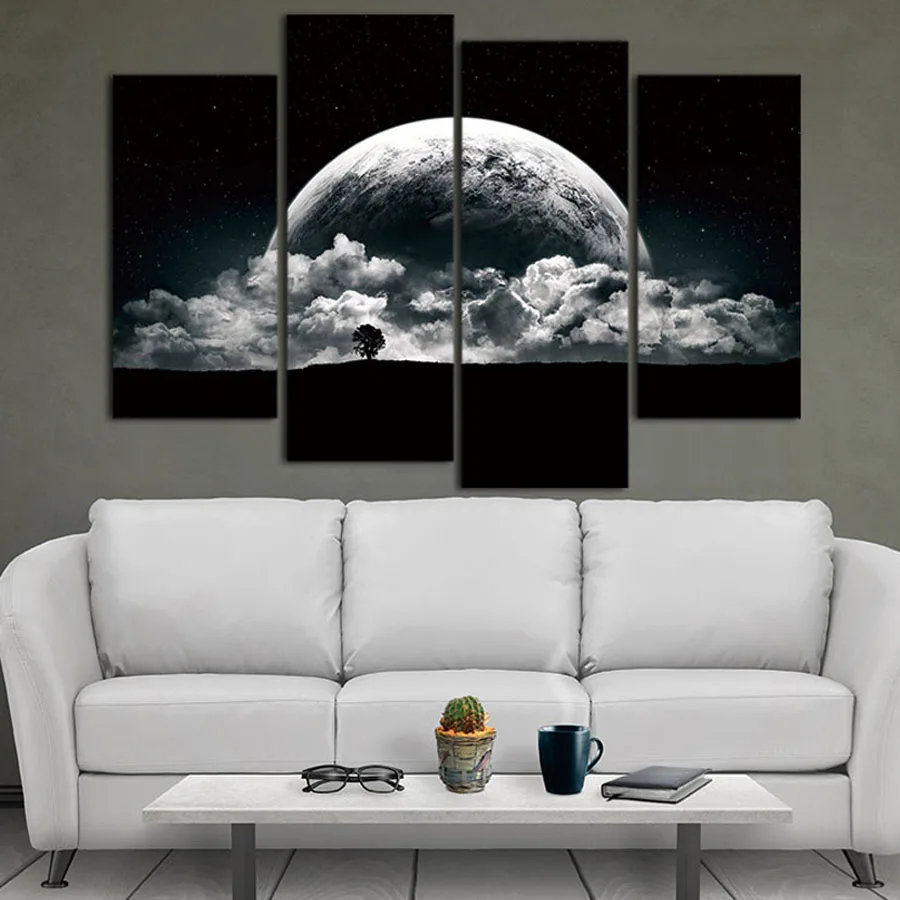 

Алмазная 5D живопись с изображением планеты Галактики, набор из 4 квадратных и круглых страз «сделай сам», вышивка мозаикой AA2712