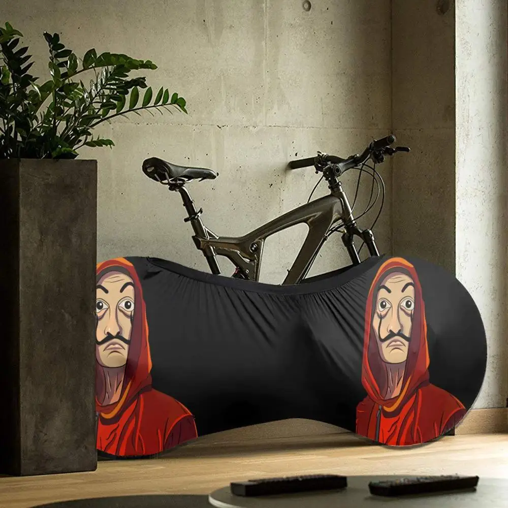 

LA CASA DE PAPEL outdoor Bike Unique MTB waterproof Bicycle dust cover Custom Rashguard biking motocross downhill father gift
