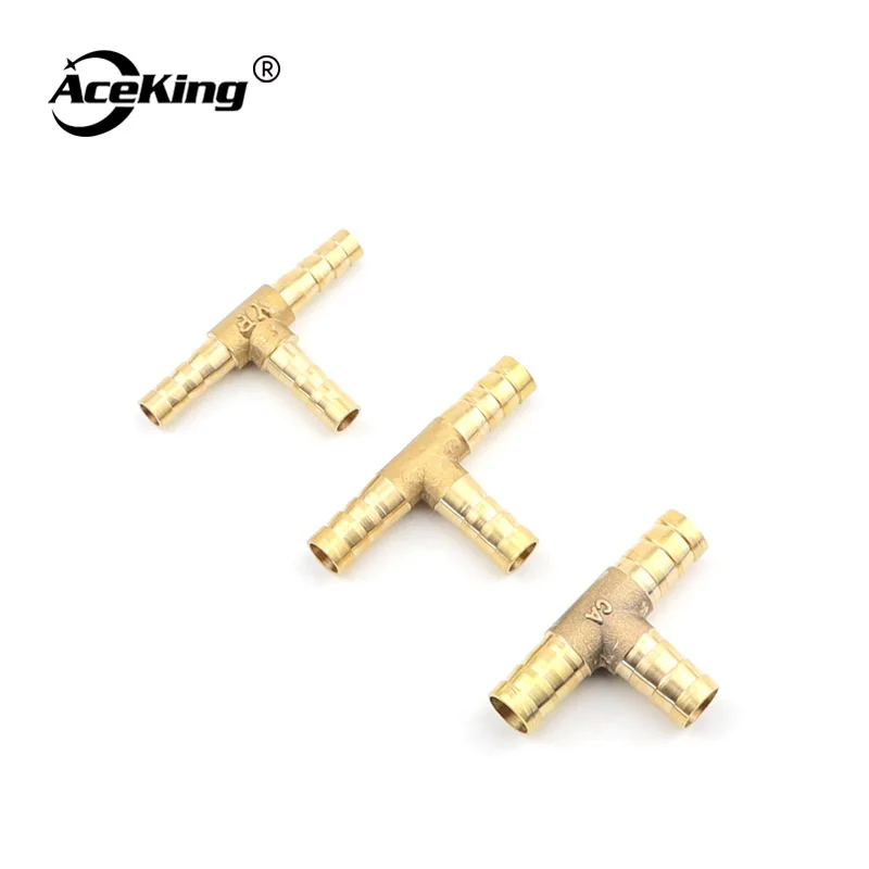 All copper pagoda joint y-type gas pipe three-way straight hose fitting t-type four-way gree head Обустройство дома