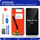 ЖК-дисплей + дигитайзер сенсорного экрана в сборе для Huawei Mate 10 Lite Nova 2i RNE-L21 5,9 дюйма