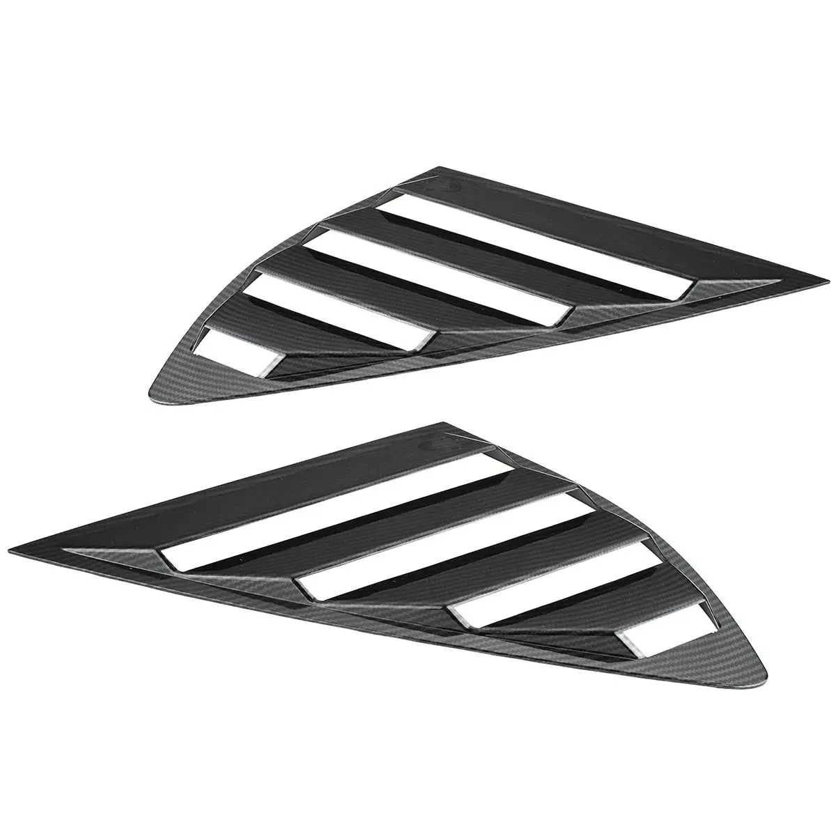 Пара четыре крышки жалюзи вентиляционные отверстия задние боковые окна Стайлинг