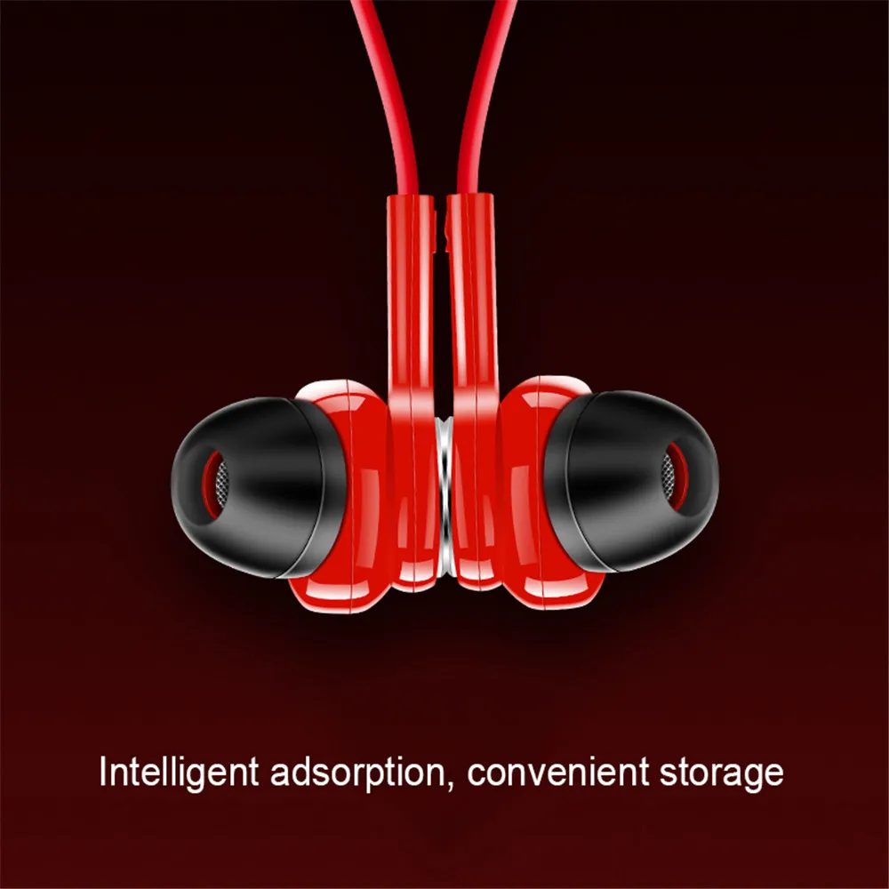 HIFI гарнитура Bluetooth 4.2 Беспроводные спортивные наушники стерео сабвуфер подвесной