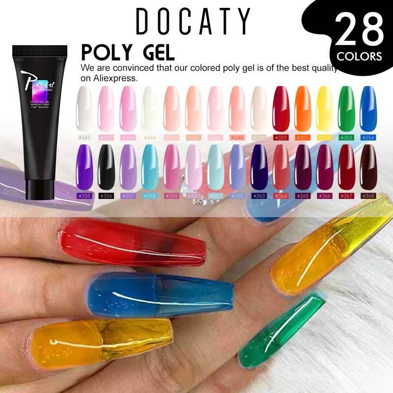 Комплект гель-лаков для ногтей набор полигелей моделирования палец дизайна