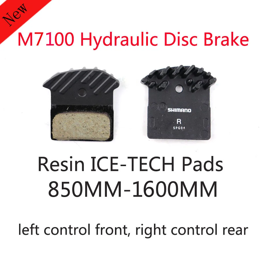 7100 ICE 850-1600 SHIMANO DEORE SLX M7100 M7000 тормоз горных велосипедов гидравлические дисковые тормоза BR BL M7000 передние и задние 800/850MM-1500/1600 мм - Цвет: 7100 ICE 850-1600