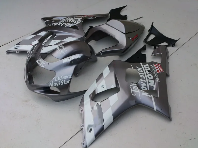 Aftermarket обтекатель комплект для GSXR600 750 01 02 03 GSXR 600 GSX-R750 K1 2003 2001 2002 ABS черный синий