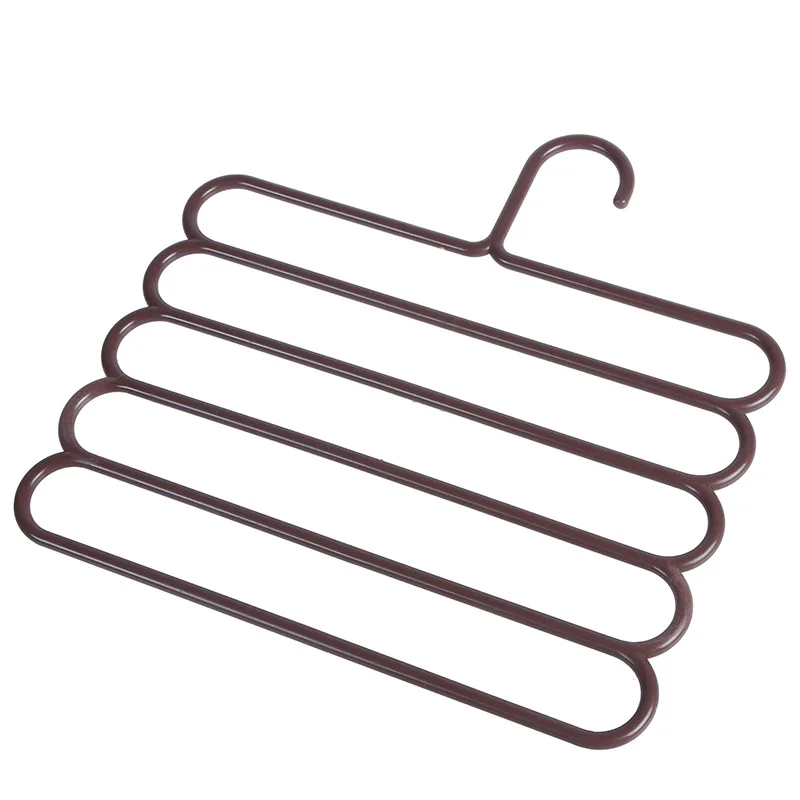 2018 Hot Sale Save Space Cabinet Pants Tie Scarf Storage Rack Folding Magic Hangers For Clothes Outdoor Closet Organizer | Дом и сад