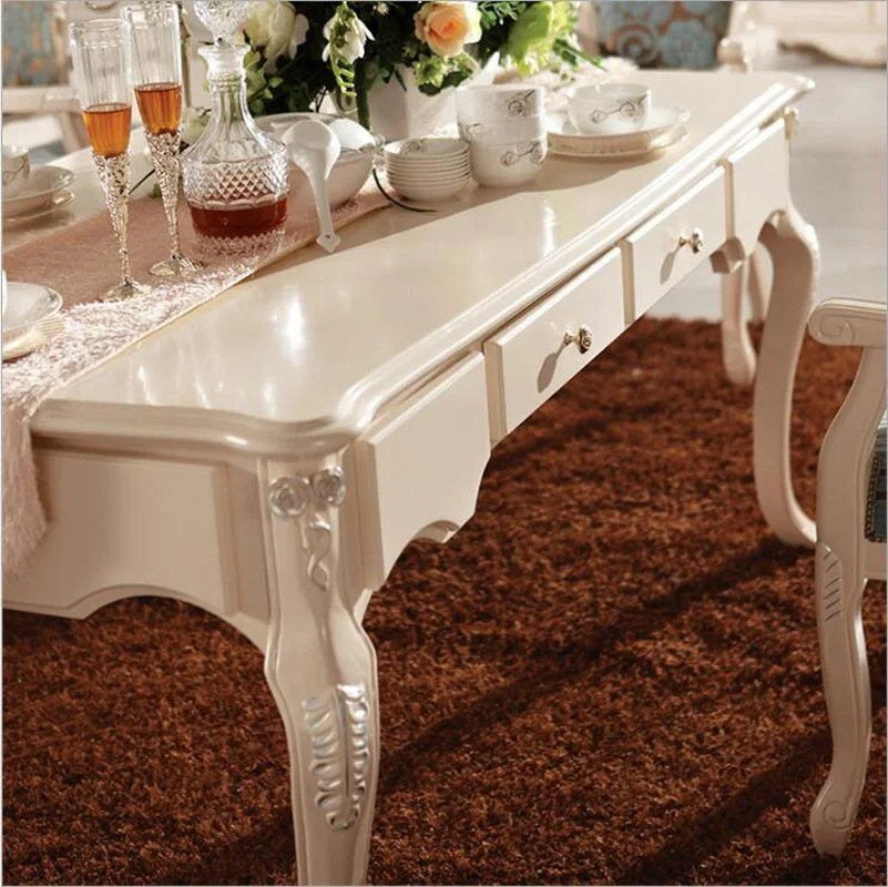 Современный итальянский обеденный стол роскошный из массива дерева 100% в