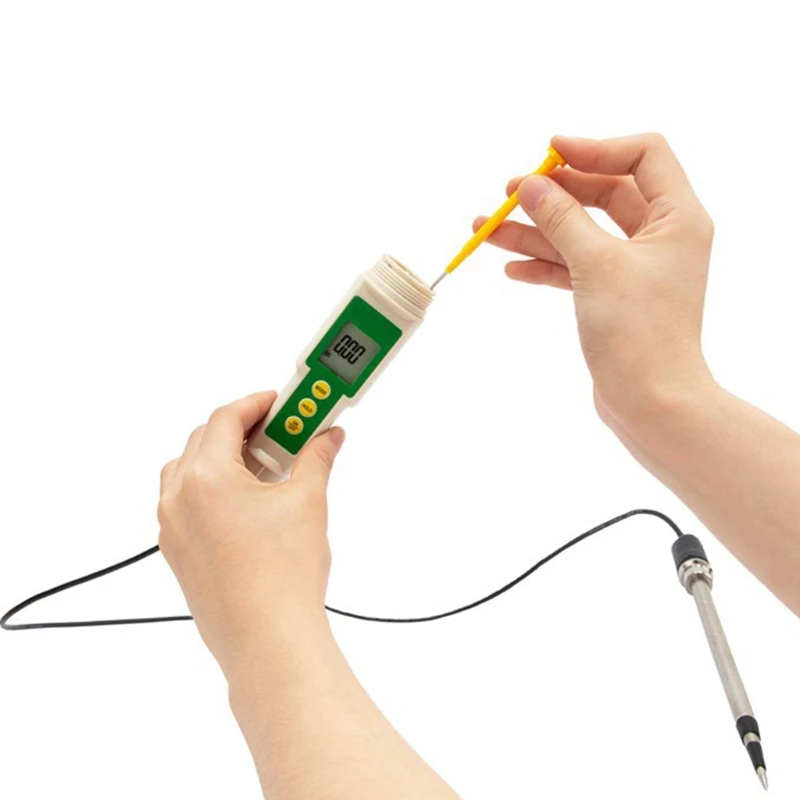 EC-3185 Portable 3 in 1 Soil Tester EC/TDS/CF Meter with Probe For All Agricultural Gardening Plants Farming | Инструменты