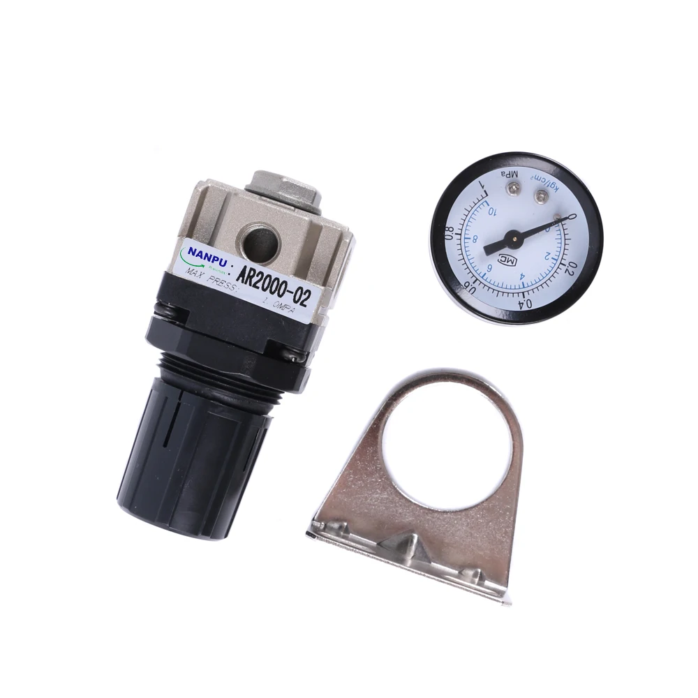 Горячий AR2000-02 многофункциональный регулируемый регулятор давления из