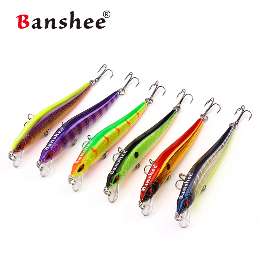 Banshee дайвинг с неглубоким погружением Jerkbait искусственная приманка для ловли